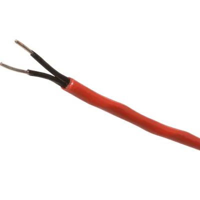 Temperature cable FT-185-R 185°C with protective sheath red
