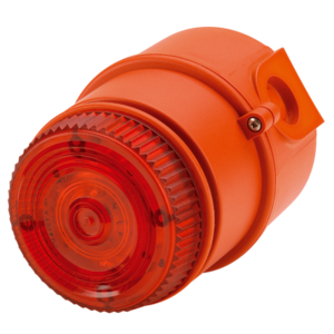 Siren with flasher IS-mC1 IS-minialert 24VDC red