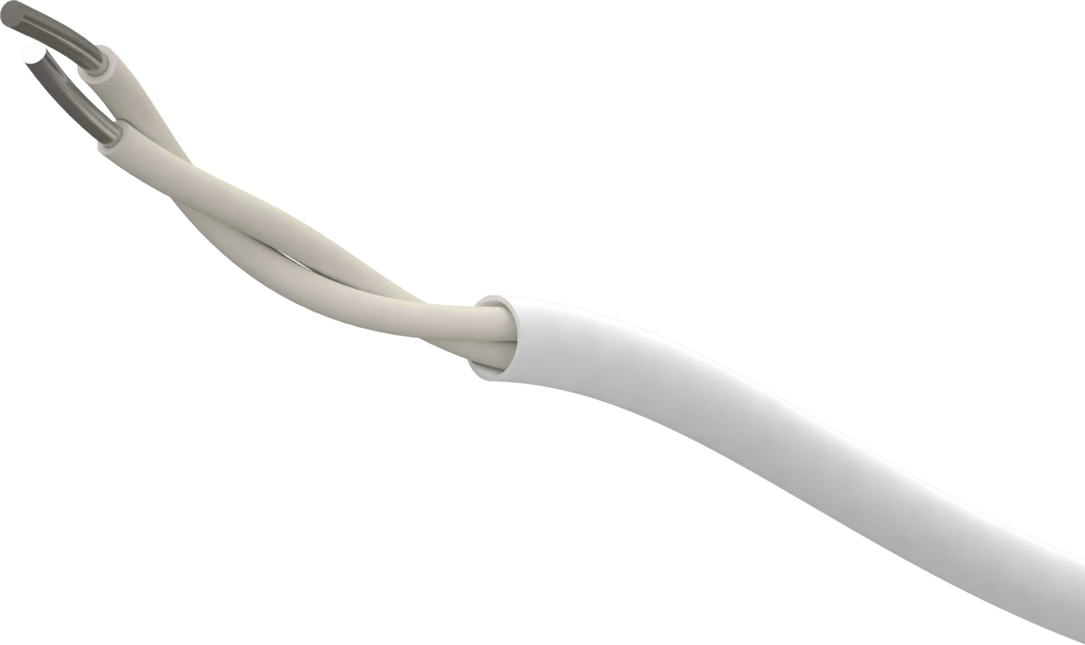 FT88-EN-CAT Temperature Cable 88°C 100m White