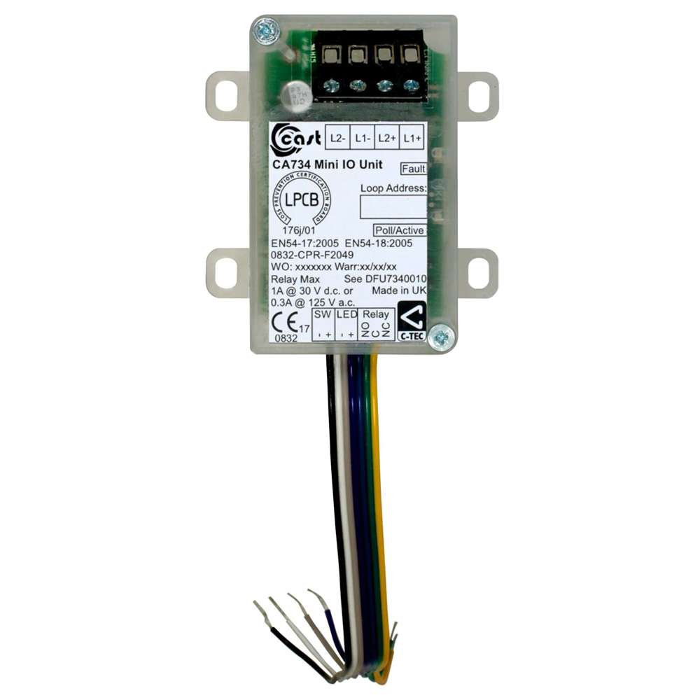 Mini I/O module CA734 mini input CAST protocol