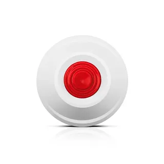 Panic button PB-10 wired white/red