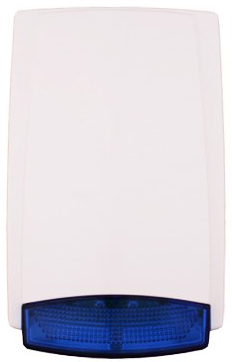 Outdoor siren with strobe MR100 W/BLU 13.8VDC 115dB
