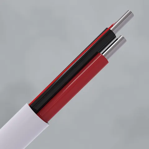 CABS2HF/WH/SO/100/C Alarm Cable 2×0.76 LSZH 100m