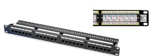 Panel 400800 C6 CAT6 UTP 24-port