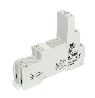 GZM80-12-8A DIN Rail Relay 12V 8A 1 Contact Pair