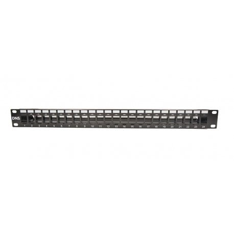 Patch panel 400814 CAT6 UTP 24-port empty