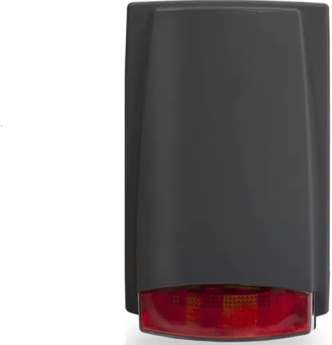 Outdoor siren MR300 grey with red light