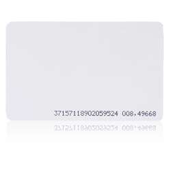 Access card RFID S301A ISO thin white