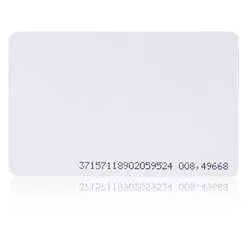 Zutrittskarte RFID S301A ISO Slim Weiß