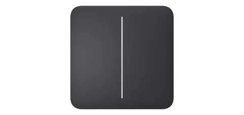 Schalter SoloButton (2-gang) [55] (Graphite) dunkelgrau