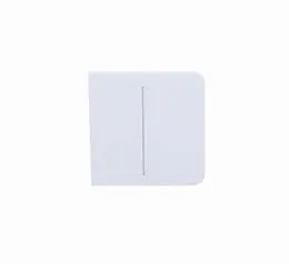 Light switch SideButton (2-gang) White