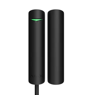 Magnetic contact DoorProtect Fibra wired black