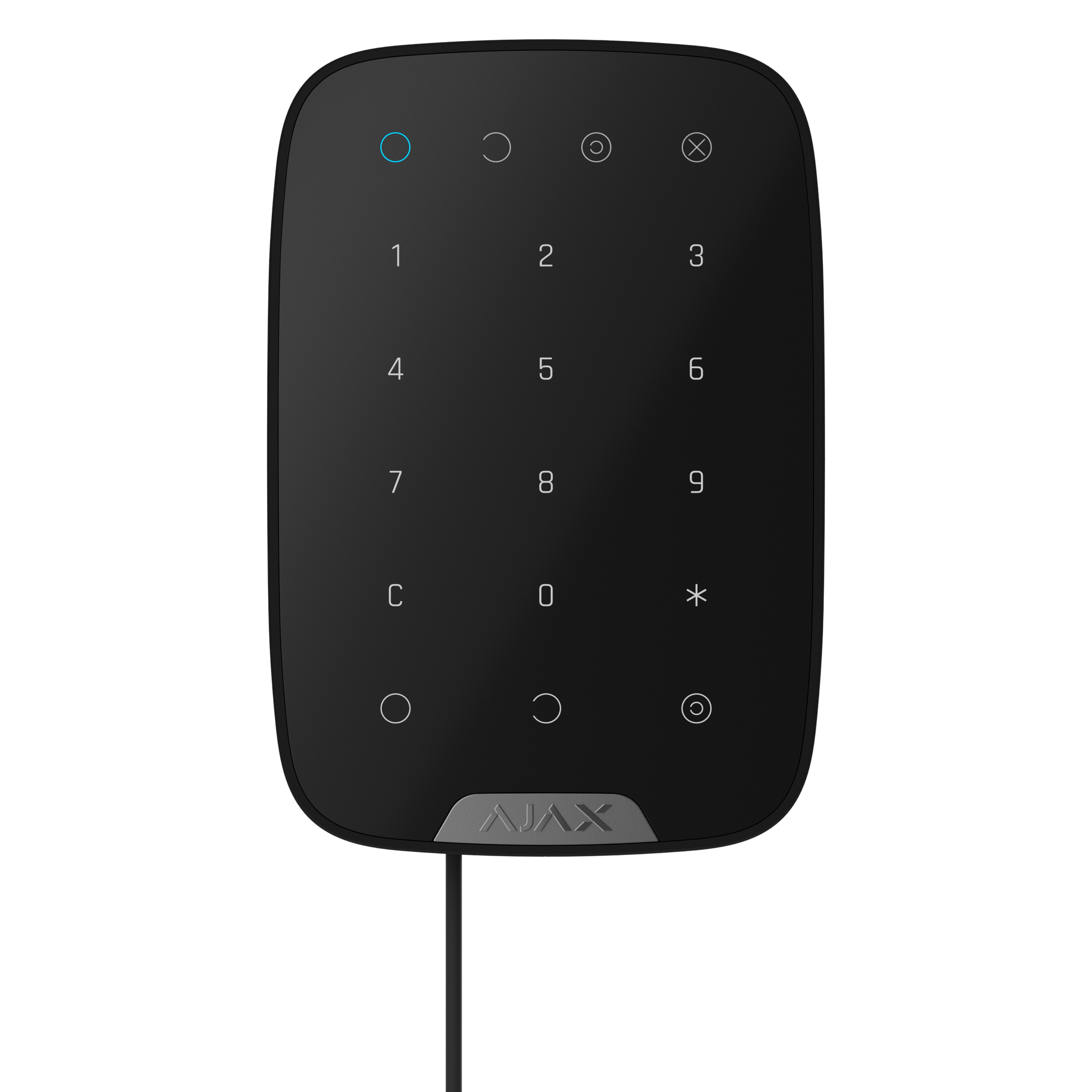 Keypad Superior KeyPad Fibra black