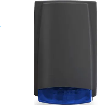 Outdoor siren MR300 grey with blue light