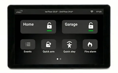 Keypad EKB6B 8" touchscreen black