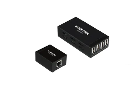 Cable FO‑357U USB 1>4 extension CAT5 50m