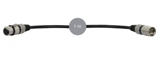 Audio cable SM‑675‑NE‑1 XLR‑F - XLR‑M 1m