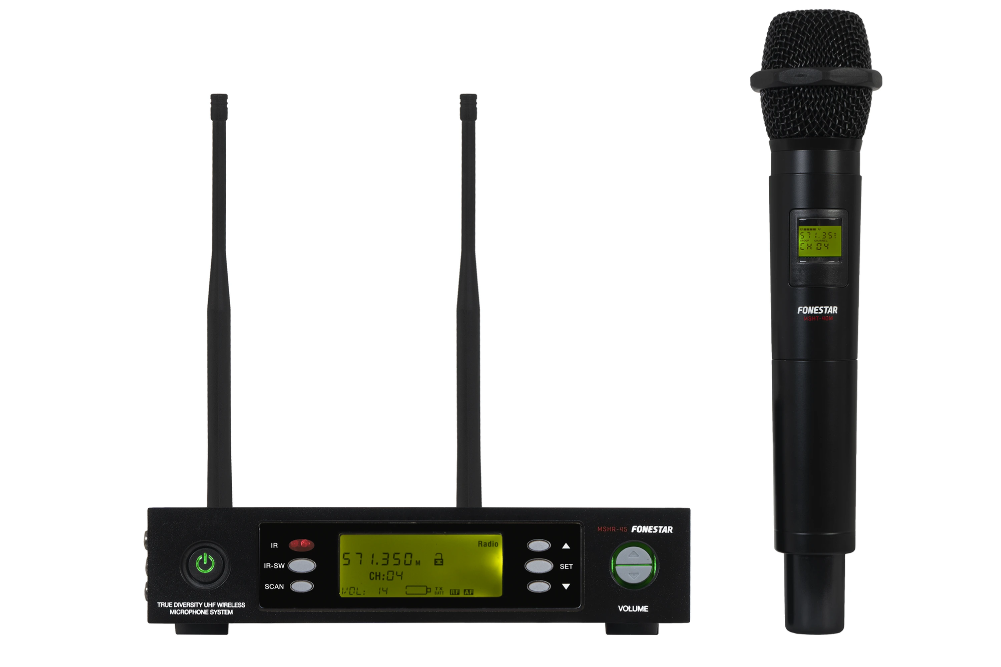 Microphone MSH‑887‑512 UHF with belt pack 512-525mHz