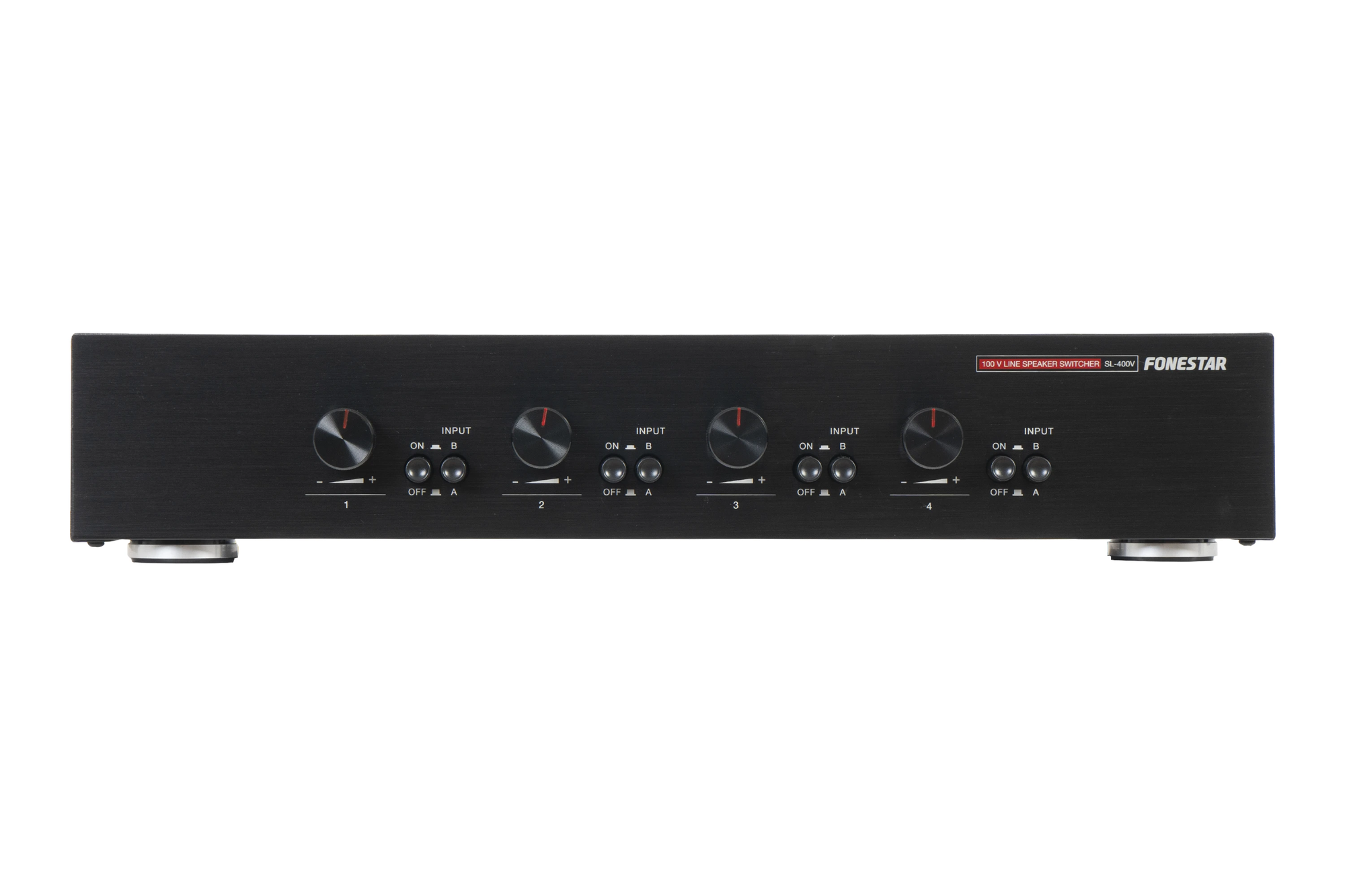 Volume controller SL‑400V 100V 4x150W black