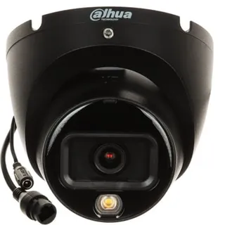 Dahua IPC-HDW1639T-A-IL-0280B-S6-BLACK 6MP IP kerakaamera • Dual Light 30m 2.8mm(110°) Mikrofon