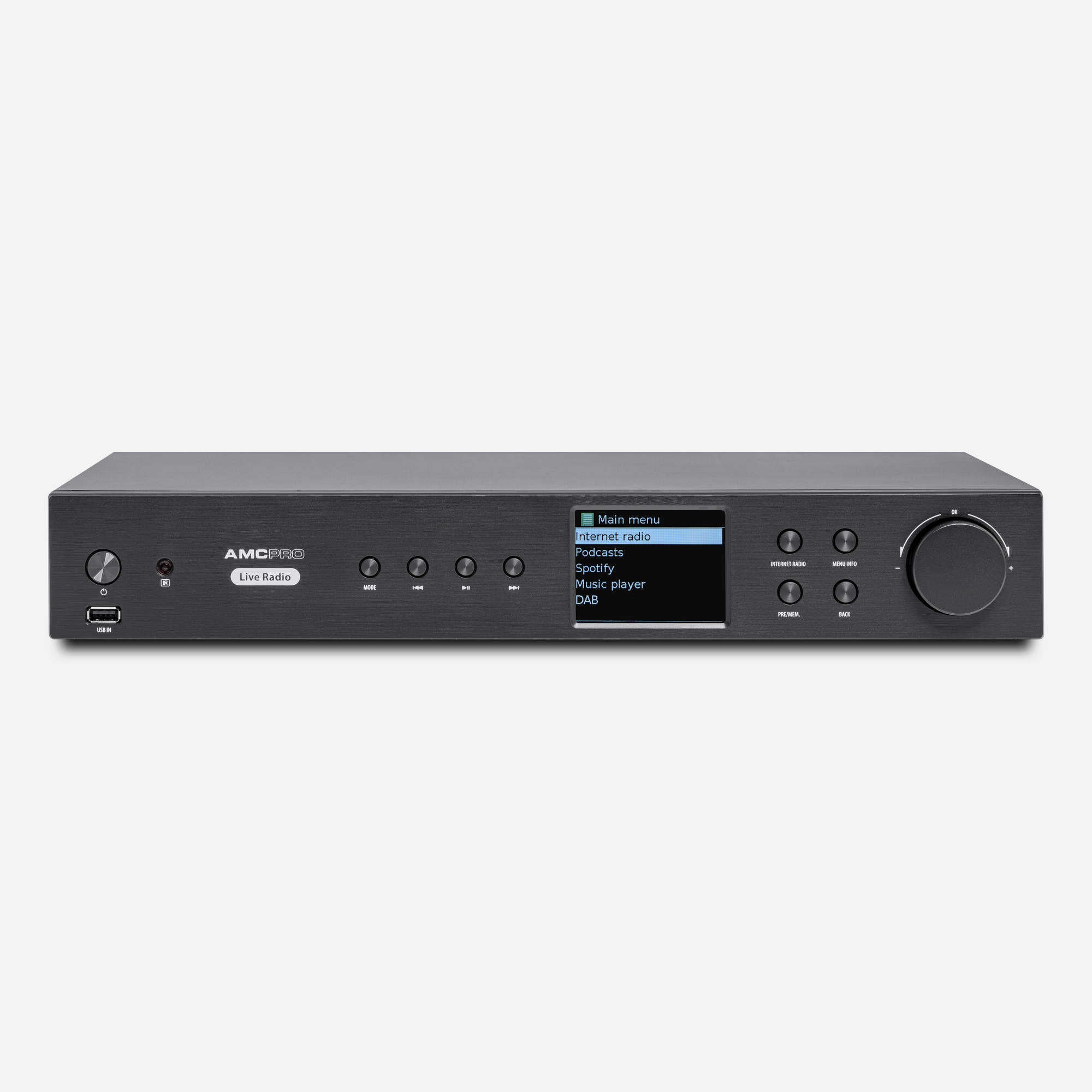Media player LIVERADIO black