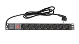 Power distribution unit FRP‑8 1U for 19" rack (1/3)