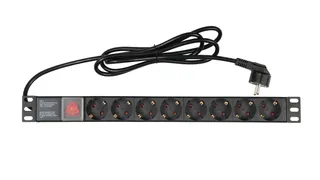 Power distribution unit FRP‑8 1U for 19" rack