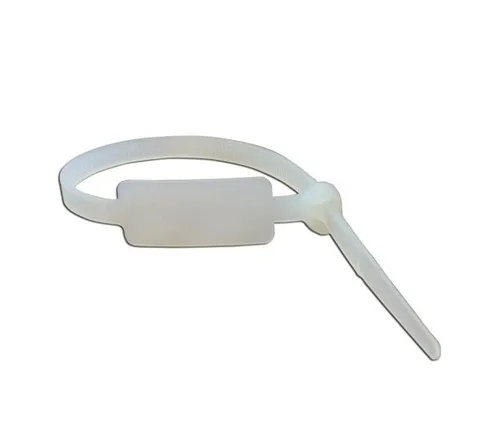 Cable ties / Zip ties 032063 4.6x180mm with label area white 100 pcs/pack