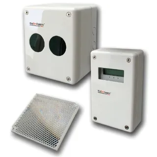 Optical rapid smoke detector kit Firebeam Xtra, controller + 1 reflector 7-70 m