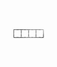 Frame (4 seats) four-socket frame for fire switches