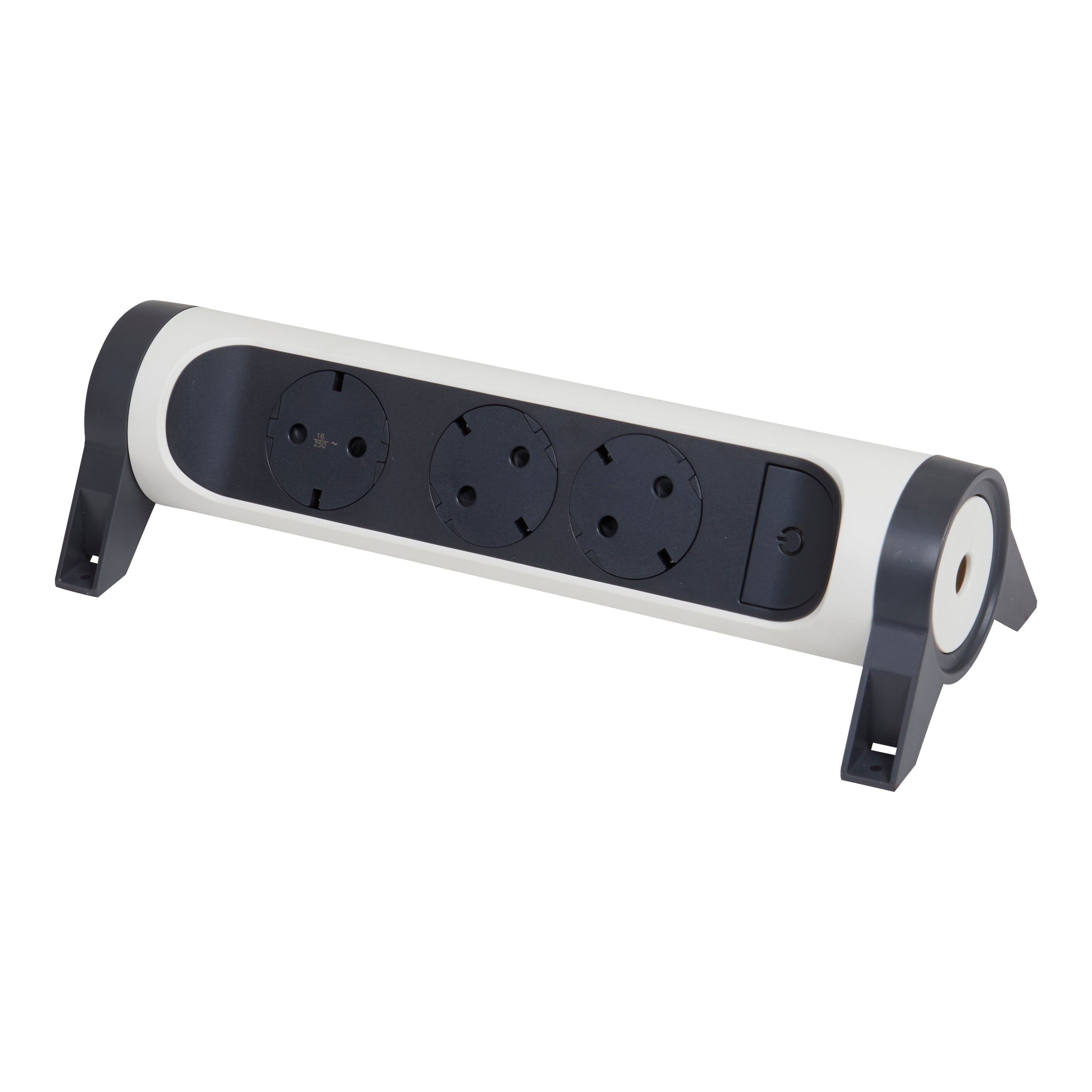 Extension cord 694543 3 sockets without cable + switch white