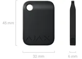 Button Tag DESFire 13.56MHz black 1 pcs (2/2)