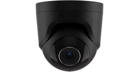 IP Camera TurretCam 8MP 2,8mm dome ASP PoE black