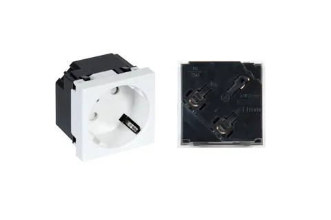 Wall Plate WP-44S + Grounding 45x45x40