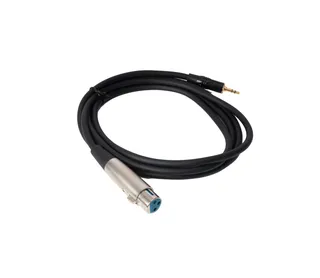 Audio cable SM‑674 XLR female - 3,5mm TRS male 2m
