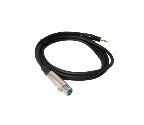 Audio cable SM‑674 XLR female - 3,5mm TRS male 2m