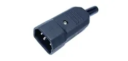 Power plug S-330 male 8mm
