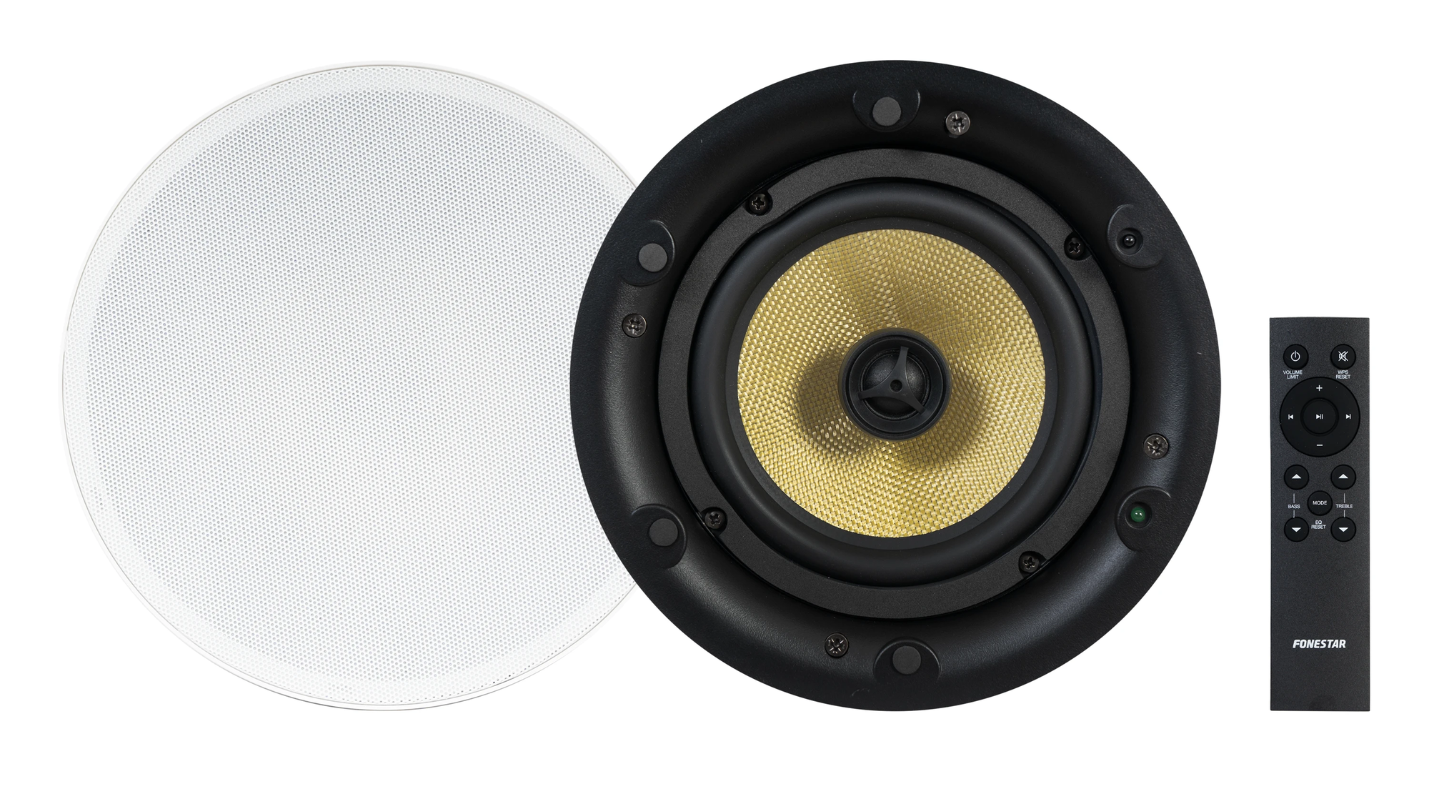 Ljudkit KS-08WIFI Multiroom Wi-Fi Bluetooth, 2 takhögtalare 2×25W