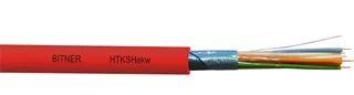 Shielded sensor cable HTKSHekw 1x2x1.0mm Cca-s1a d1 a1 red 500m