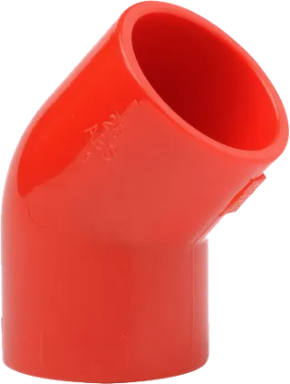 SAEY500250RS Aspiration Elbow ABS 45° Red