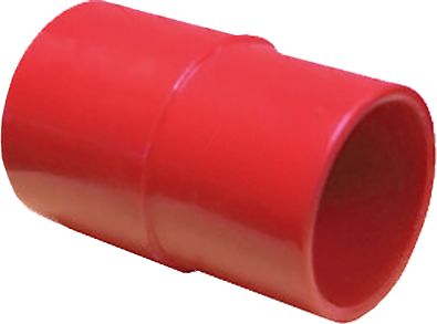 ASO15025CRS Pipe Adapter ABS 3/4'' 25mm Red