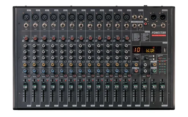 Stereo mixer MIX‑12PRO 12 channels | cameraworld.eu Stereo mixer MIX‑12PRO 12 channels