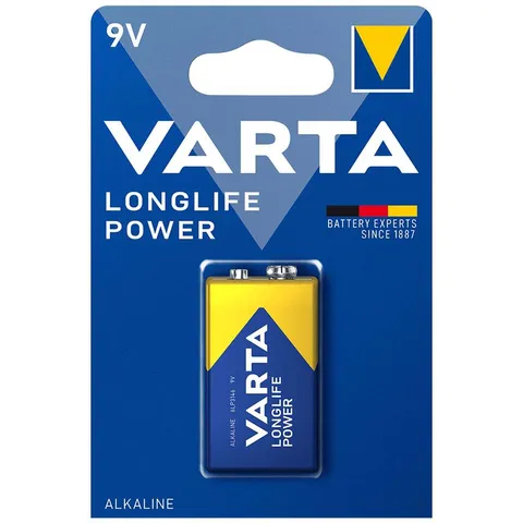 Battery VARTA Long Life Power "koroona"9V 1 pcs