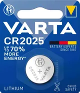 Battery VARTA Long Life CR2025 button 3V 1 pcs (1/2)