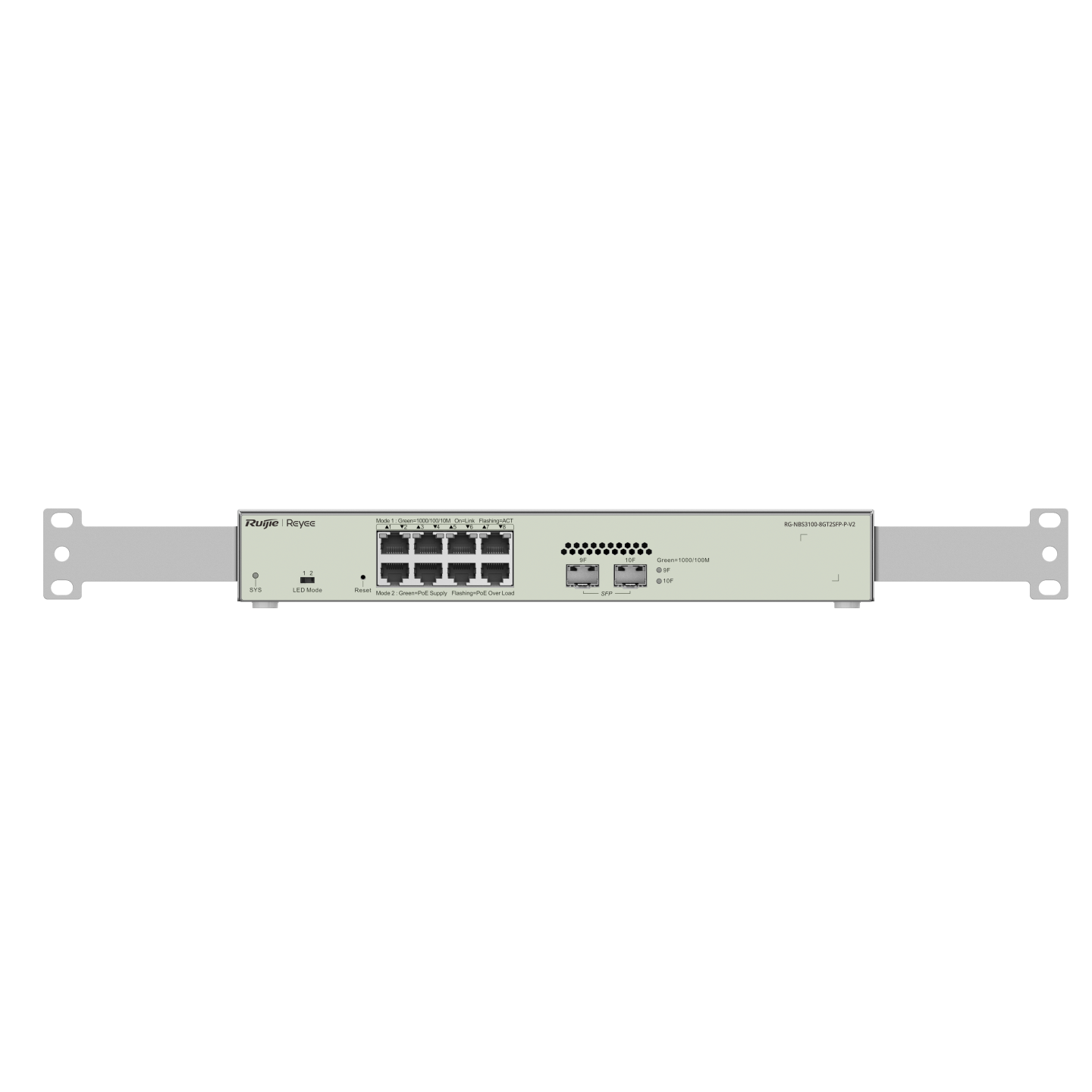 Switch RG-NBS3100-8GT2SFP-P-V2 8-porti