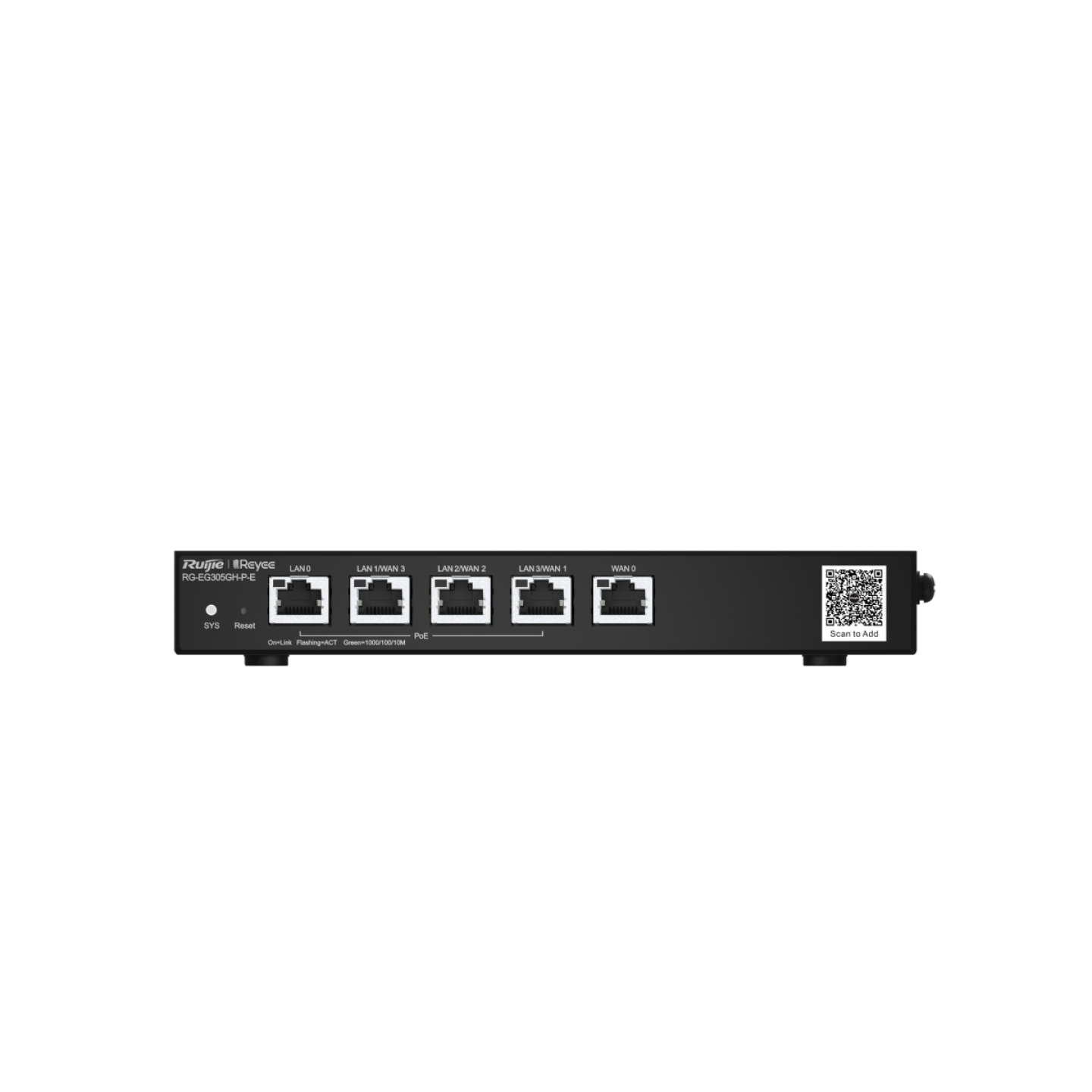 RG-EG305GH-P-E Office Router 5-Port PoE 64VPN