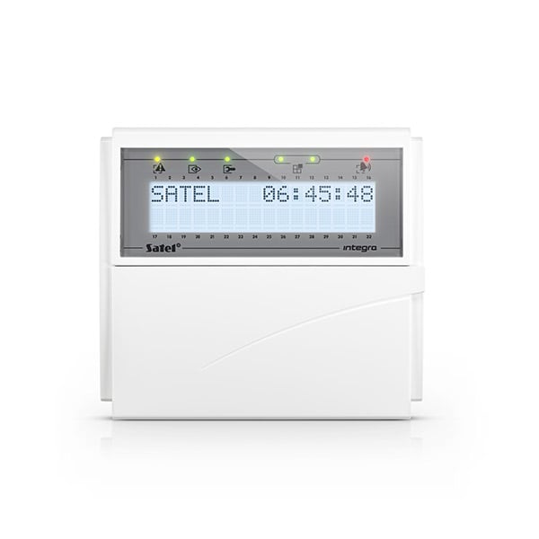 Keypad INT-KLCD-W LCD white