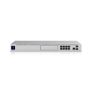 Ubiquiti UDM-Pro võrgulüüs • ruuter, tulemüür, kontroller ja videosalvesti ühes • 1U