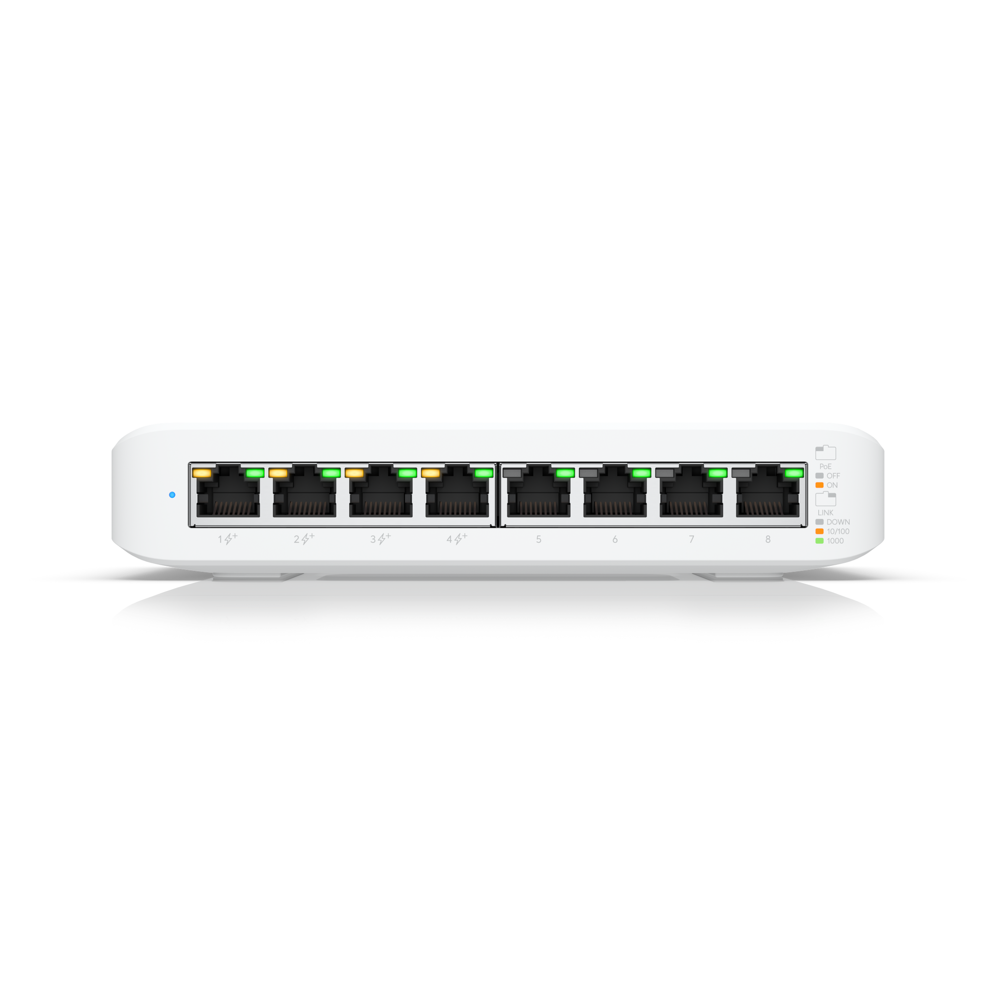 Switch USW-Lite-8-PoE 4 GbE PoE+ 4 GbE