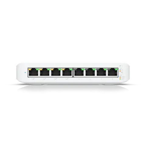Ubiquiti USW-Lite-8-POE UniFi Managed Gigabit Switch • 8 Ports (4 PoE+, 52W)